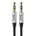 CAM30-CS1 - Baseus Kabel audio mini jack 3,5mm AUX Yiven 1,5m czarno-srebrny (CAM30-CS1)
