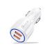 Car charger Samsung 2x USB 3.0 white