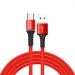CATGH-C09 - Kabel Baseus USB TYP C 2A 2M Halo Data LED czerwony ( CATGH-C09 )