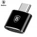 CATOTG-01 - Baseus adapter przejściówka ze złącza USB na USB Type-C OTG czarny ( CATOTG-01 )