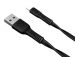 CATZY-B01 - Baseus kabel Tough Series typ C 2A 100cm czarny CATZY - B01