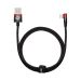 CAVP000020 - Baseus MVP 2 Elbow kątowy kabel przewód z bocznym wtykiem USB / Lightning 1m 2.4A czerwony (CAVP000020)