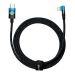 CAVP000321 - Baseus MVP 2 Elbow kątowy kabel przewód Power Delivery z bocznym wtykiem USB Typ C / Lightning 2m 20W niebieski (CAVP000321)