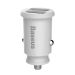 CCALL-ML02 - Baseus Grain Car Charger mini ładowarka samochodowa 2x USB 3.1A biały (CCALL-ML02)
