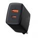 CCXJ-B01 - Baseus Compact quick charger USB Type C / USB 20 W 3 A Power Delivery Quick Charge 3.0 black (CCXJ-B01)