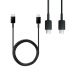 EP-DA905BBE - Oryginalny kabel Samsung PD 2 x USB Typ - C EP-DA905BBE czarny 1m