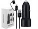 EP-L1100WBEGEU - Oryginalna Ładowarka samochodowa Samsung Dual USB Port EP-L1100 15W - czarna