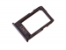GH64-07066A - Szufladka karty Nano-SIM Samsung SM-J610 Galaxy J6 Plus/ SM-J415 Galaxy J4 Plus - czarna (oryginalna)