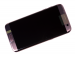 GH97-18533E, GH97-18767E - Obudowa przednia z ekranem dotykowym i wyświetlaczem LCD Samsung SM-G935F Galaxy S7 Edge - różowo - złota (oryginalna)
