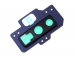 GH98-42939B - Obudowa kamery Samsung SM-N960 Galaxy Note 9 - niebieska (ocean blue) (oryginalna)