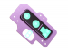 GH98-42939E - Obudowa kamery Samsung SM-N960 Galaxy Note 9 - lavender purple (oryginalna)