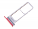 GH98-44525E - Szufladka karty SIM Samsung SM-N970F/DS Galaxy Note 10 Duos - Aura Red (oryginalna)