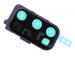 GH98-45072A - Obudowa kamery Samsung SM-G980 Galaxy S20/ SM-G981 Galaxy S20 5G - szara (oryginalna)