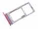 GH98-45189C - Szufladka karty SIM Samsung SM-N770 Galaxy Note 10 Lite - czerwona (oryginalna)