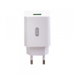 GSM094496 - XO ładowarka sieciowa L36 QC 3.0 18W 1x USB biała