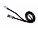 H-CLL1BB01 - Kabel lightning HEDO iPhone 5/ 5s/ 6/ 6s/ 7/ 8 certyfikat MFi - czarny (oryginalny)