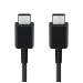 Kabel PD Samsung EP-DN970BBE typ - C do typ - C 1m czarny