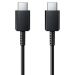 Kabel USB pd Typ - C do Typ - C EP-DG977BBE Samsung Fast Charge - czarny 1m