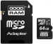 Karta pamięci Goodram micro SDHC 64GB + adapter