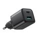 L-QP207 - Joyroom wall charger USB / USB Typ C 20W 3A Quick Charge 3.0 Power Delivery SCP AFC black (L-QP207)