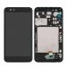 LCD + touch screen LG K10 2018 X410EO black with frame