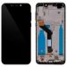 LCD + touch screen Motorola one xt1941 silver + frame