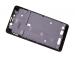 M109-T45130-000 - Obudowa przednia Wiko Pulp Fab 4G - czarna (oryginalna)