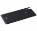 M112-S38131-010, M112-S38130-000 - Klapka baterii Wiko Rainbow Lite 4G - czarna (oryginalna)