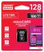 M1AA-1280R12 - Karta pamięci Goodram micro SDHC 128GB CL10 UHS + adapter