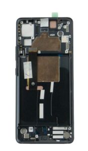 5D68C21527, 5D68C21187 - Oryginalny Wyświetlacz LCD + Ekran Dotykowy Motorola Edge 30 Fusion XT2243 - CZARNY