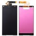 Oryginalny Wyświetlacz LCD + ekran dotykowy Sony Xperia Z5 compact czarny (wymieniona szyba)