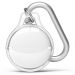 Rinkge Airtag Slim Case pouch keychain pendant for AirTag with carabiner transparent