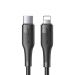 S-1224M3 - Joyroom kabel do szybkiego ładowania USB - Lightning Power Delivery 2,4 A 20 W 1,2 m czarny (S-1224M3)