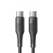 S-1230M3 - Joyroom fast charging USB - USB Type C cable Quick Charge Power Delivery 3 A 60 W 1,2 m black (S-1230M3)