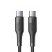 S-1230M3 - Joyroom kabel do szybkiego ładowania USB - USB Typ C Quick Charge Power Delivery 3 A 60 W 1,2 m czarny (S-1230M3)