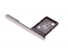 U50057241, 306J24S0100 - Oryginalna Szufladka karty SIM Sony H3113, H3123, H3133, H4113, H4133 Xperia XA2 - srebrna