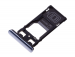 U50063861, 1319-0254 - Szufladka karty SIM Sony J9110 Xperia 1 Dual SIM - szara (oryginalna)