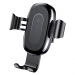 WXYL-01 - Baseus Wireless Charger Gravity uchwyt samochodowy na kratkę wentylacyjną + bezprzewodowa ładowarka Qi czarny (WXYL-01)