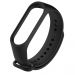 Zamienna silikonowa opaska pasek bransoletka do Xiaomi Mi Band 5 / Mi Band 6 czarna