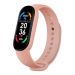 zegarek smart band - smartwatch m6 różowy